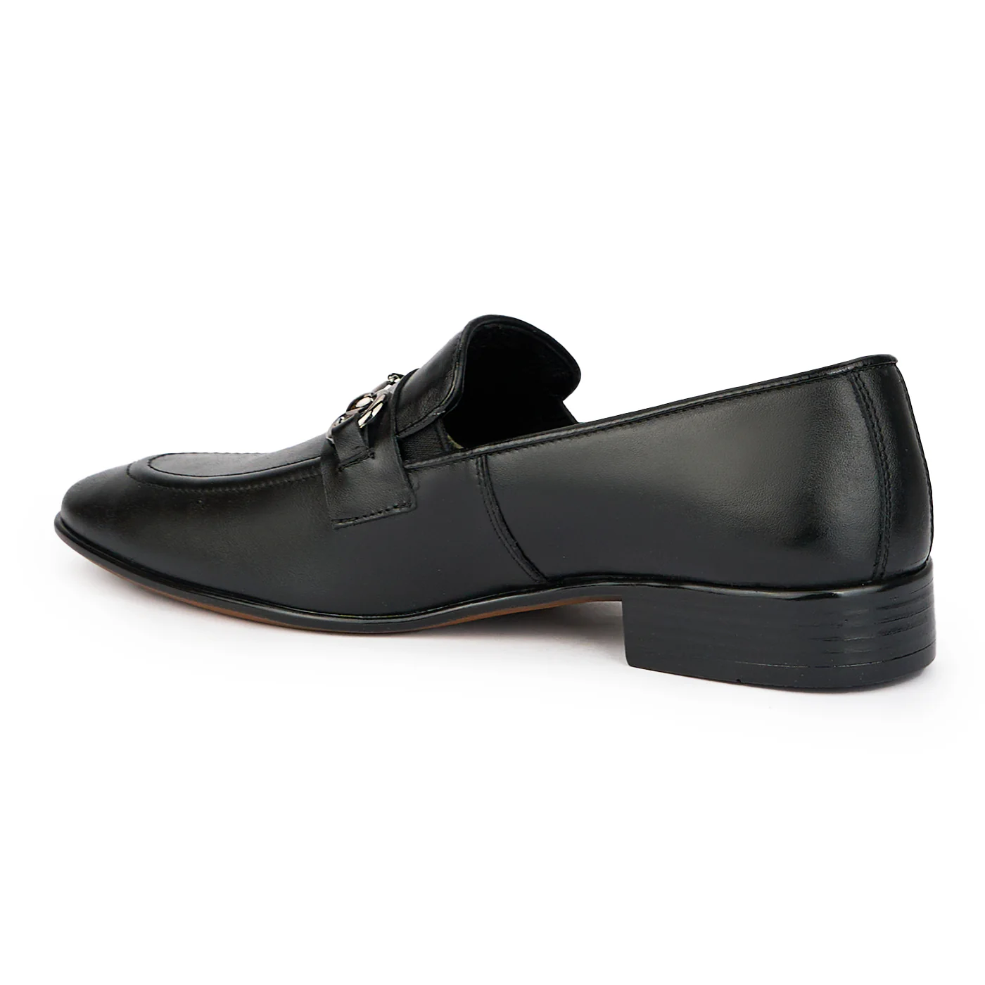 Pantofi barbati din piele naturala neagra 7648 - Image 2