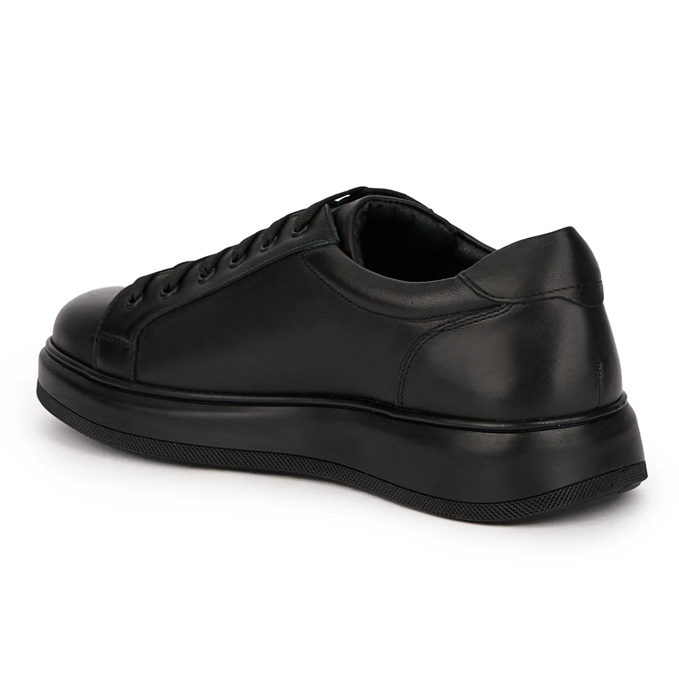 Pantofi barbati din piele naturala neagra 7729 - Image 2