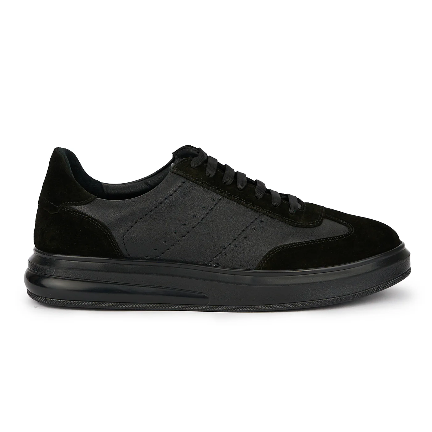 Pantofi barbati din piele naturala neagra 7733