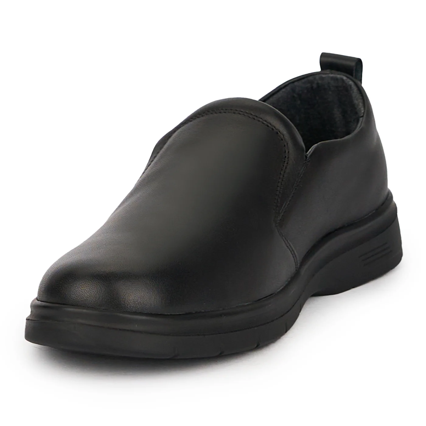 Pantofi barbati din piele naturala neagra 7746 - Image 3