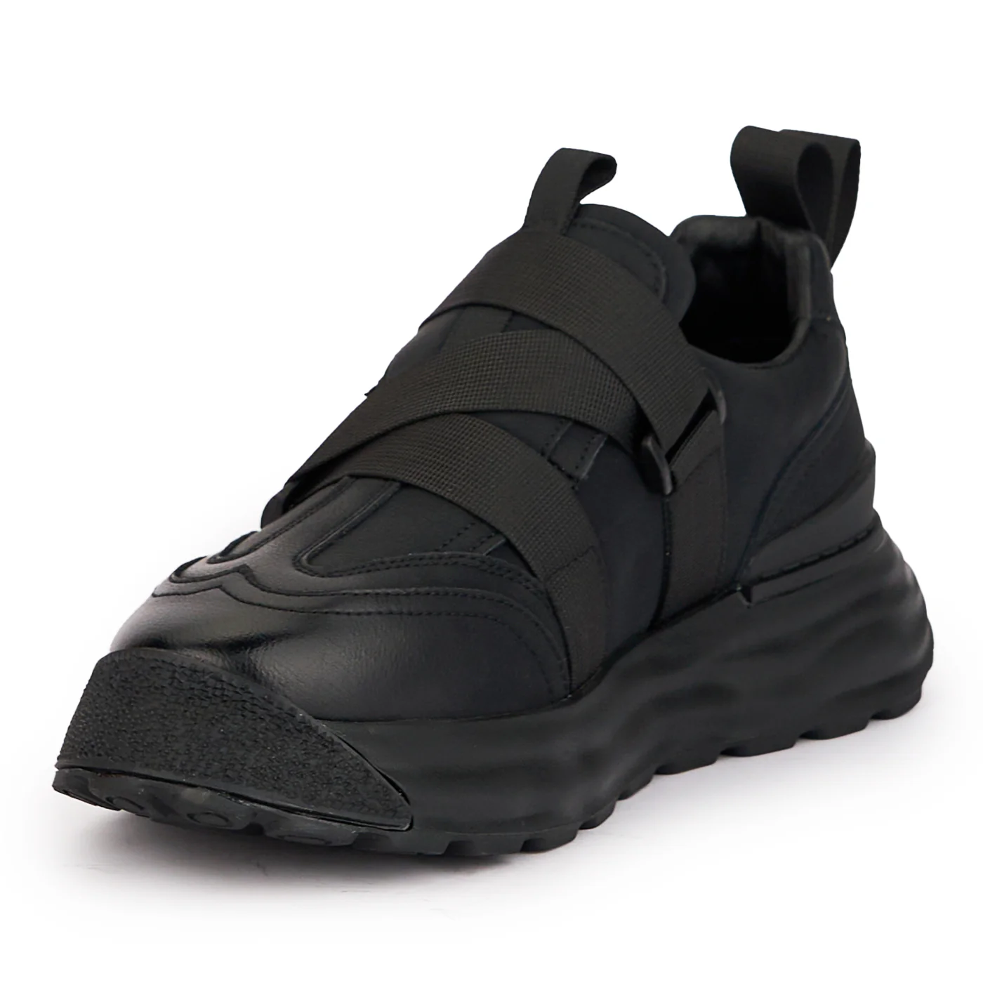Pantofi barbati din piele naturala neagra 7769 - Image 3