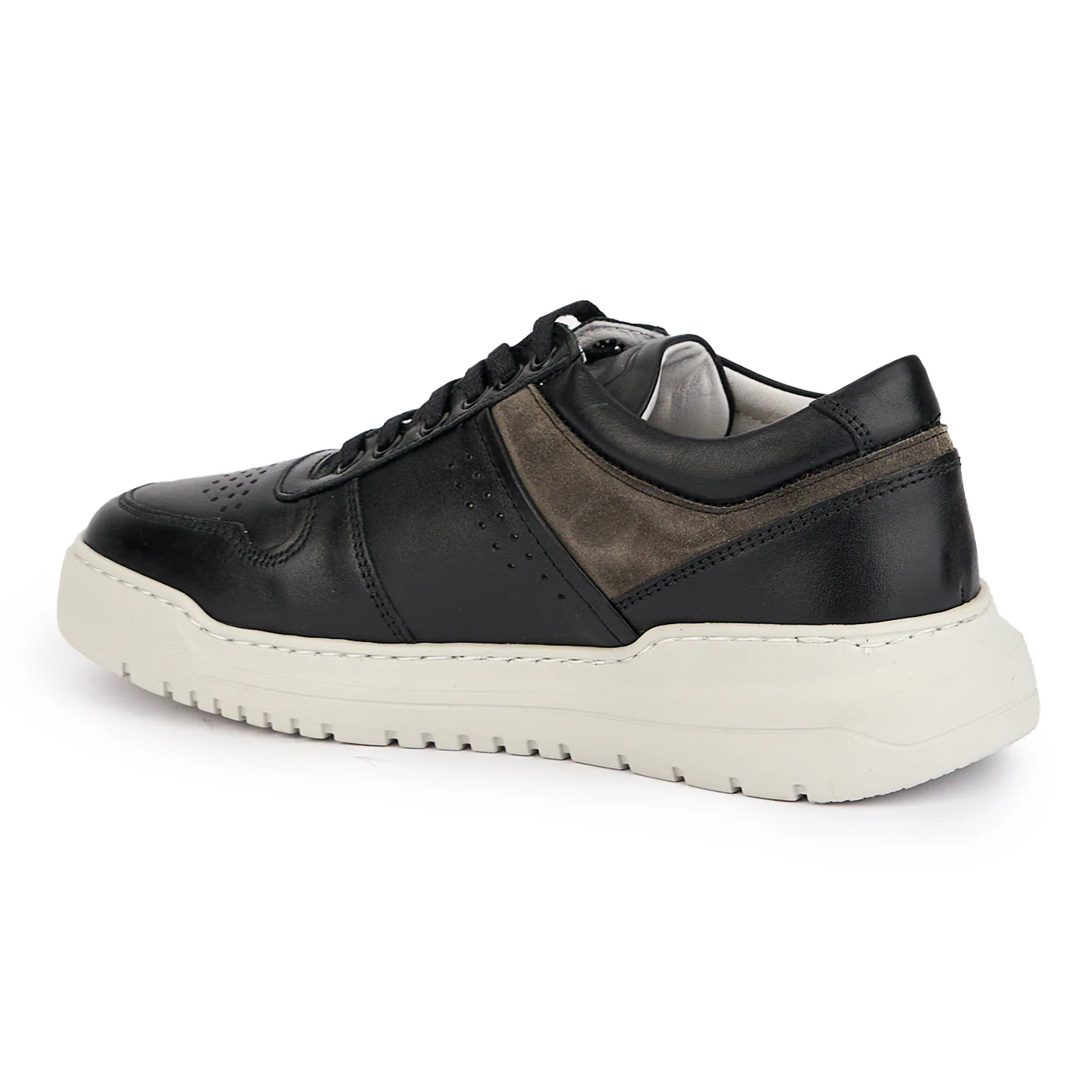 Pantofi barbati din piele naturala neagra 7774 - Image 2