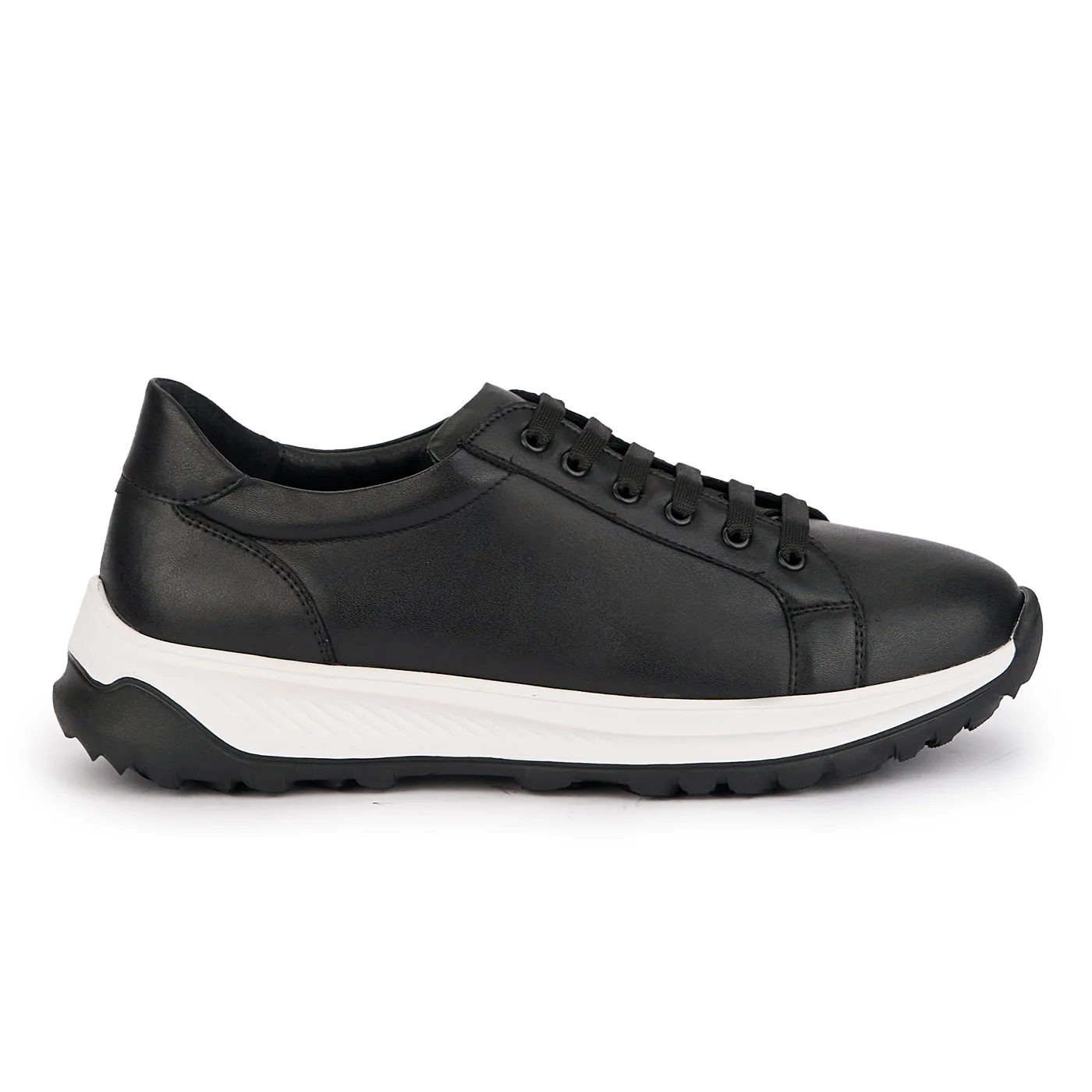 Pantofi barbati din piele naturala neagra 7789