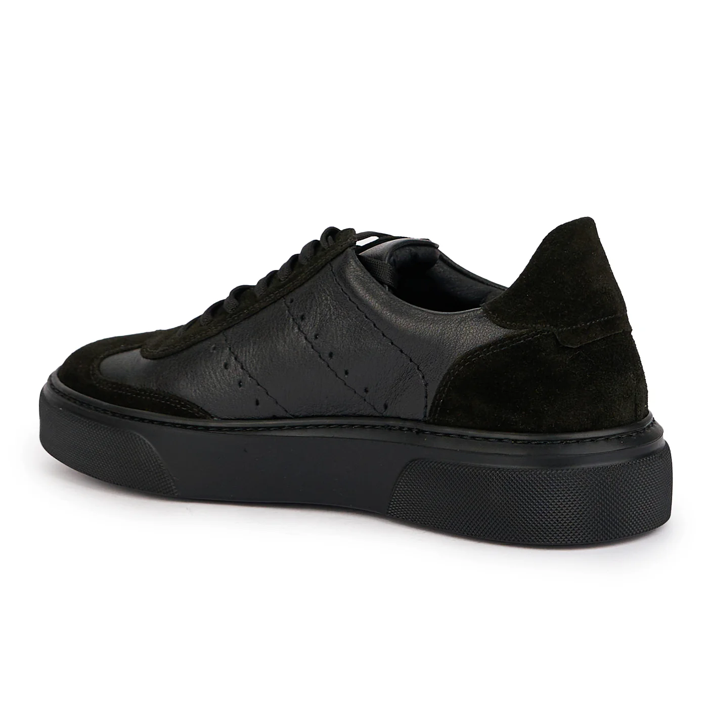 Pantofi barbati din piele naturala neagra 7796 - Image 2