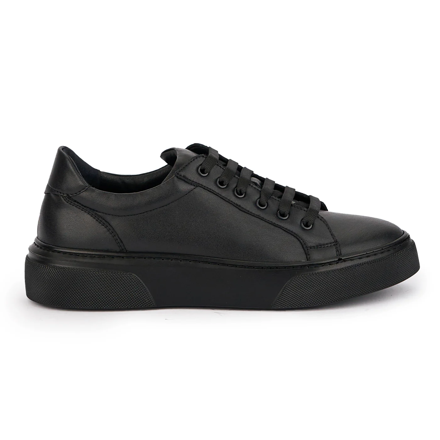 Pantofi barbati din piele naturala neagra 7797
