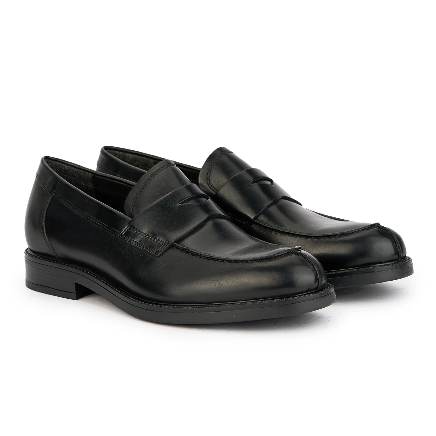 Pantofi barbati din piele naturala neagra 7819 - Image 4