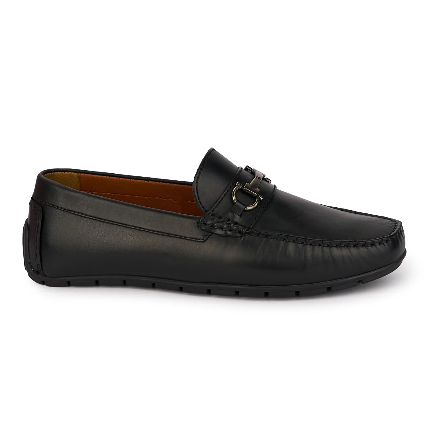 Pantofi barbati din piele naturala neagra 7904