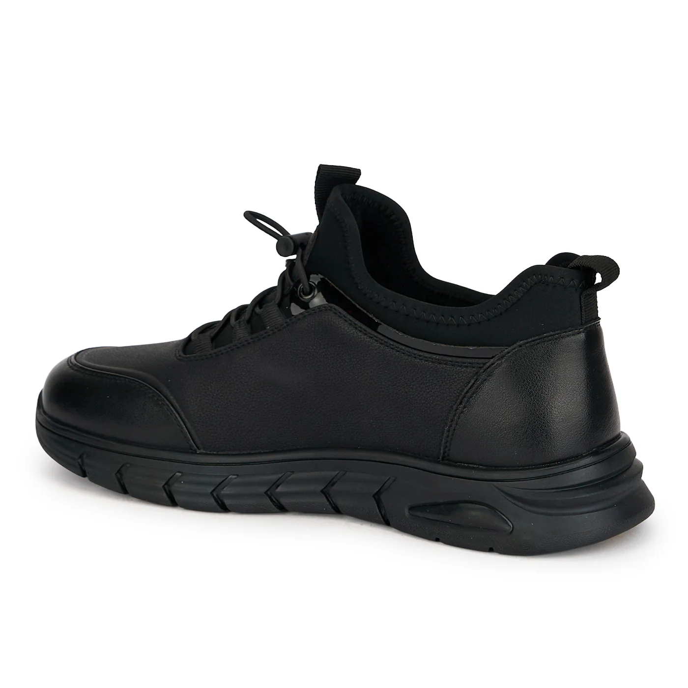 Pantofi barbati din piele naturala neagra 7950 - Image 2