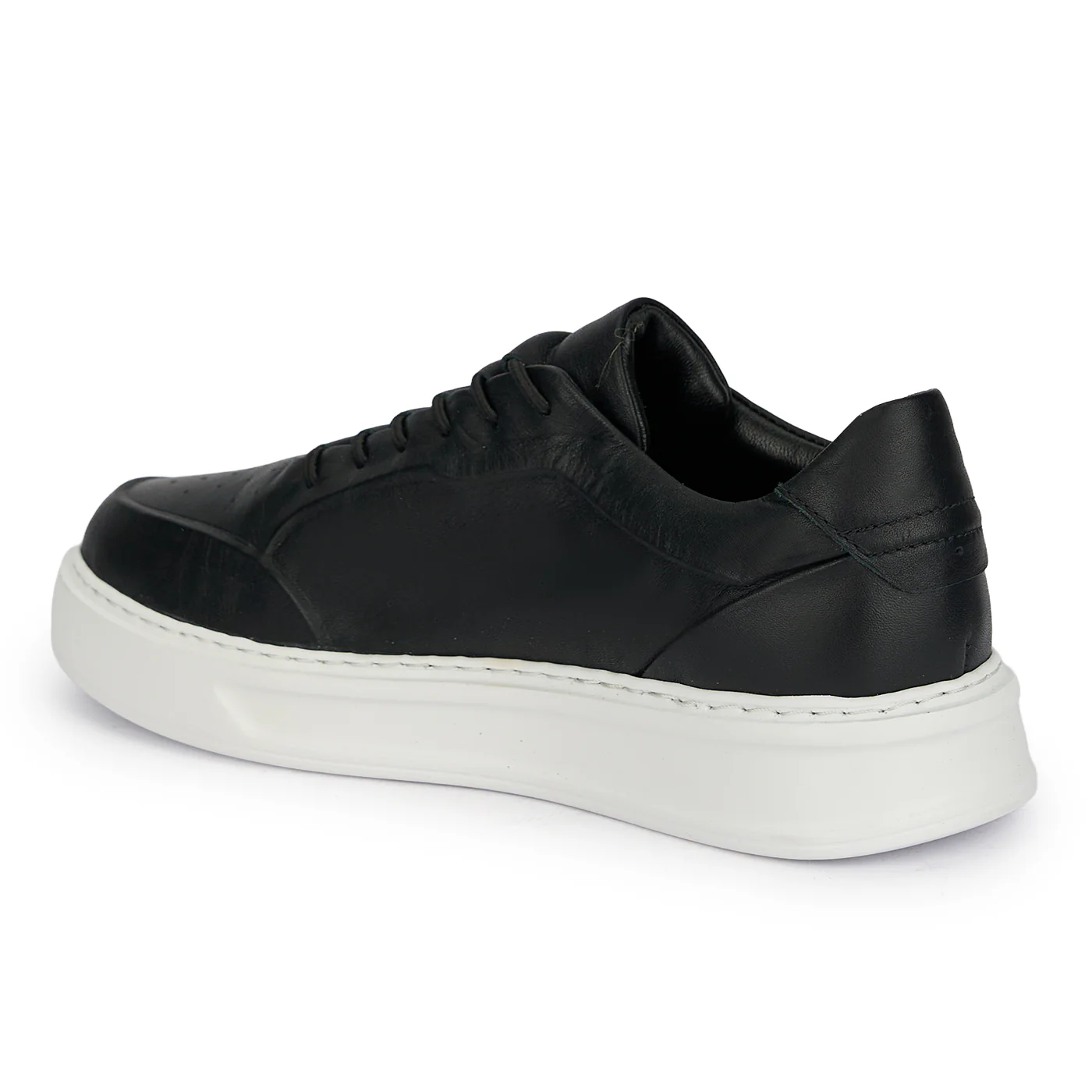 Pantofi barbati din piele naturala neagra 7951 - Image 2