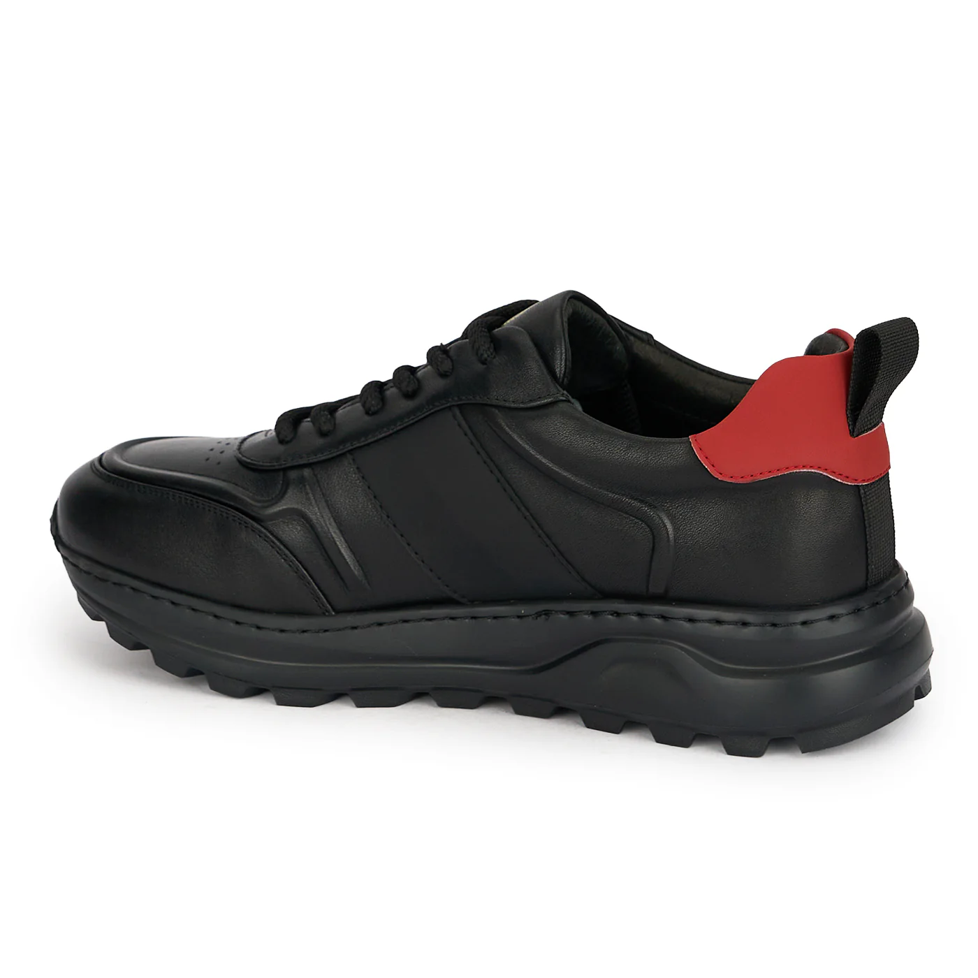 Pantofi barbati din piele naturala neagra 7956 - Image 2