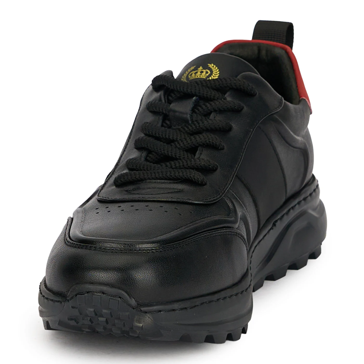 Pantofi barbati din piele naturala neagra 7956 - Image 3