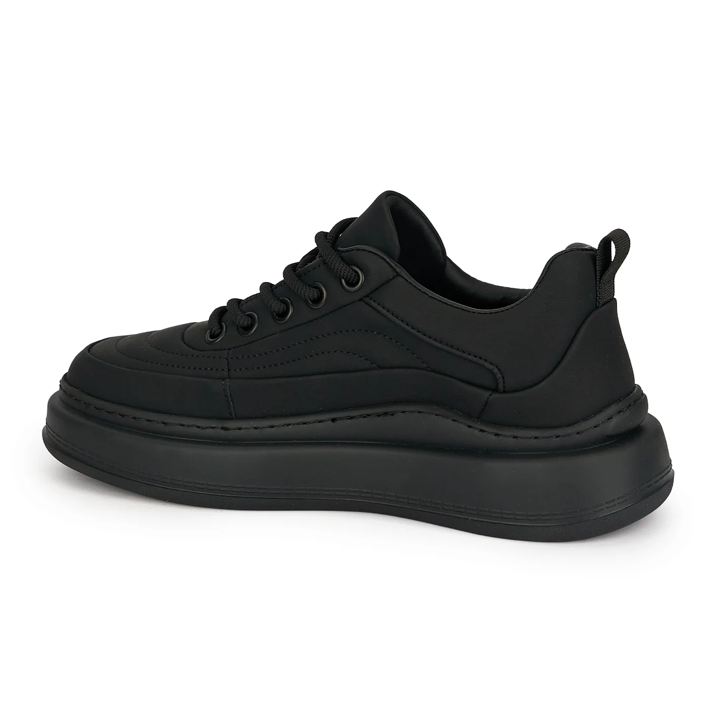 Pantofi barbati din piele naturala neagra 7958 - Image 2