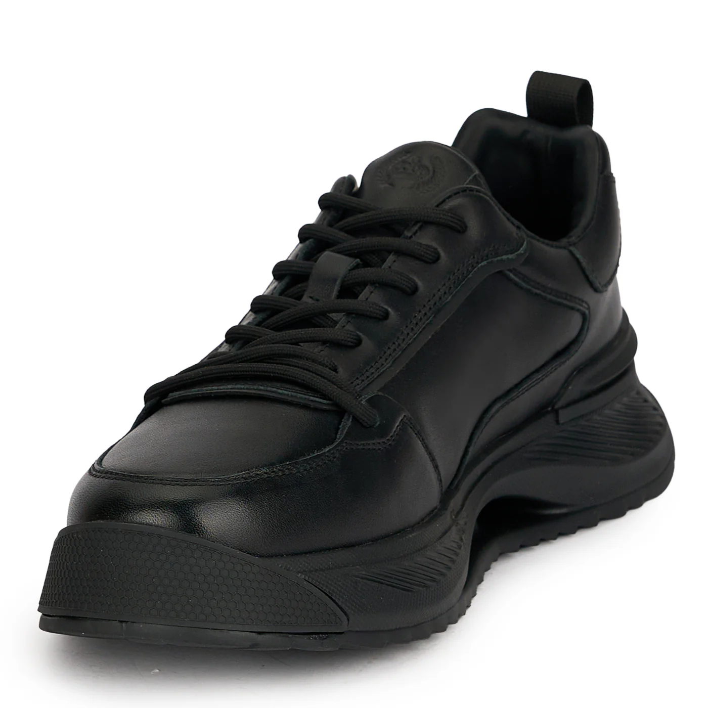 Pantofi barbati din piele naturala neagra 7959 - Image 3
