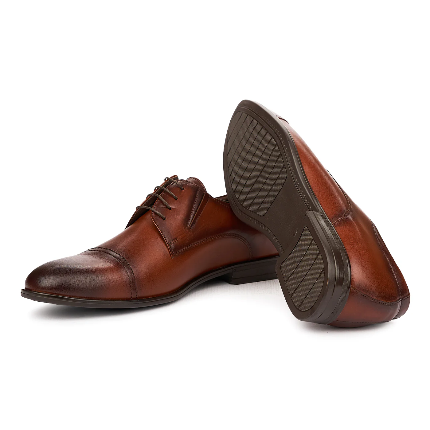 Pantofi Barbati Eleganti Maro din Piele Naturala 7060 - Image 3