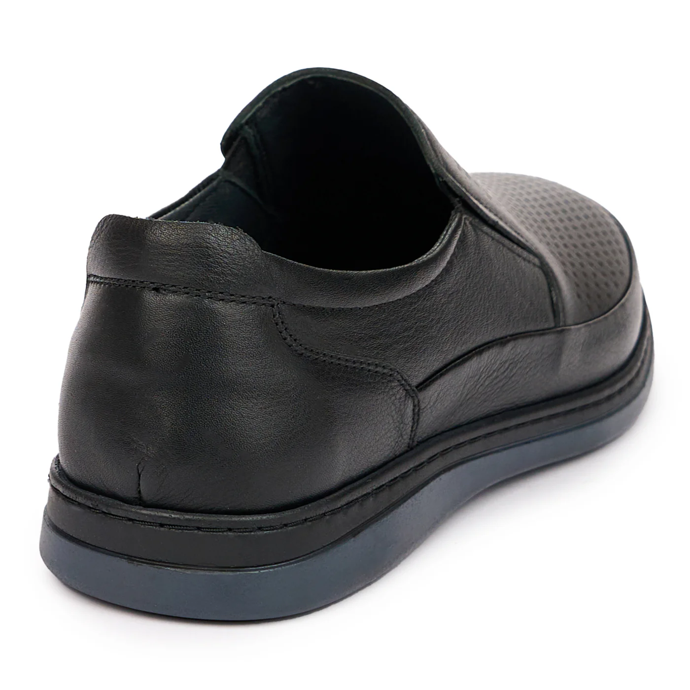 Pantofi Barbati Negri Eleganti din Piele Naturala 7318 - Image 2