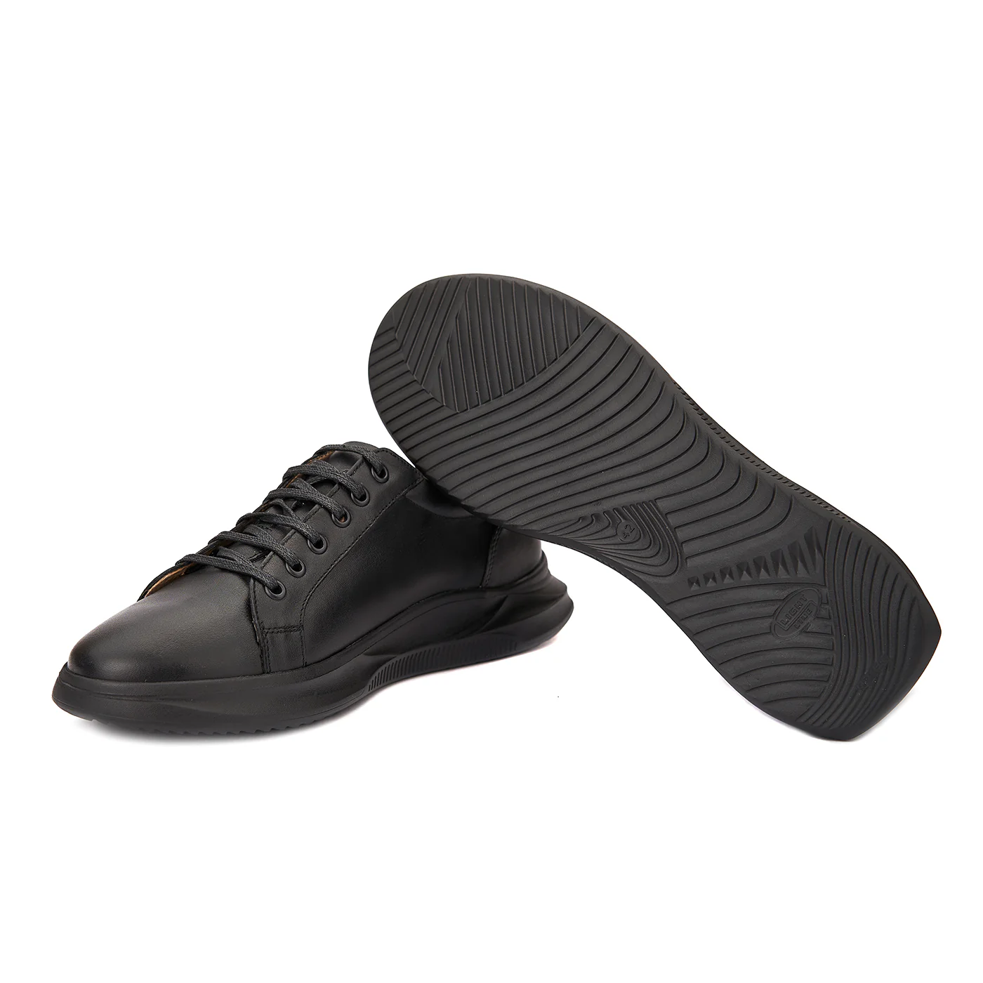 Pantofi Barbati Piele Casual Neagri 1018 - Image 4