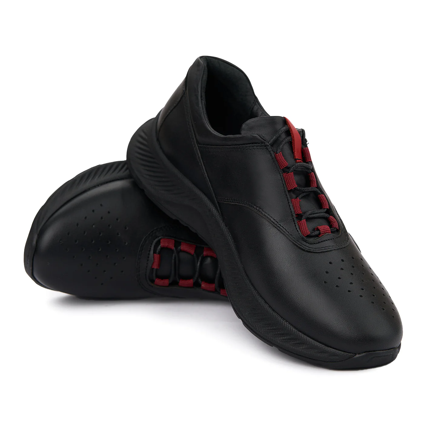 Pantofi Barbati Sport Piele Naturala 7046 - Image 3