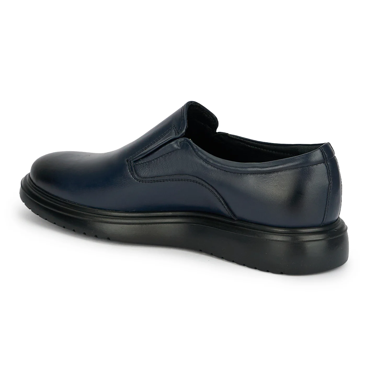 Pantofi casual barbati din piele naturala bleumarin 20017 - Image 2