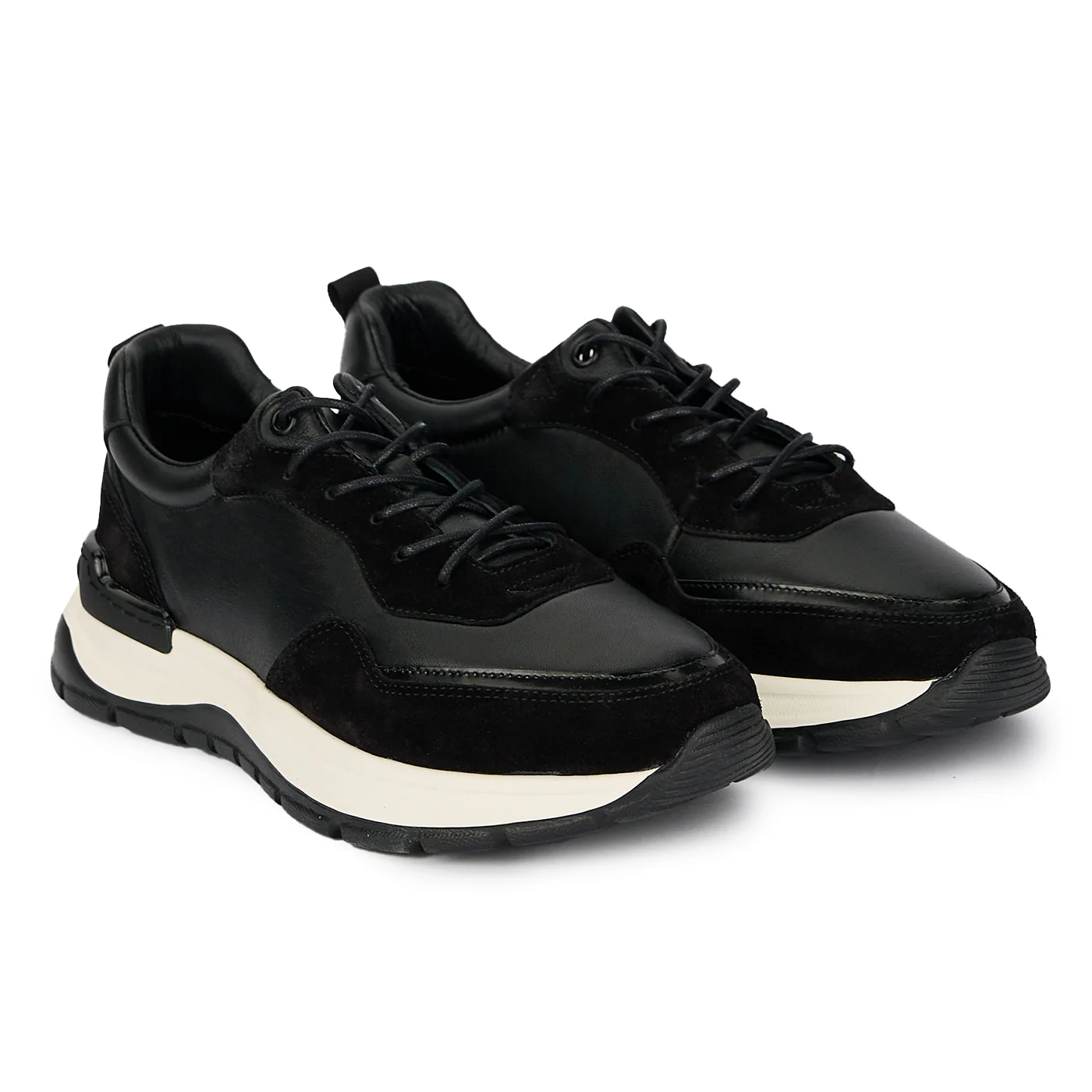 Pantofi casual barbati din piele naturala cu siret 7846 - Image 4