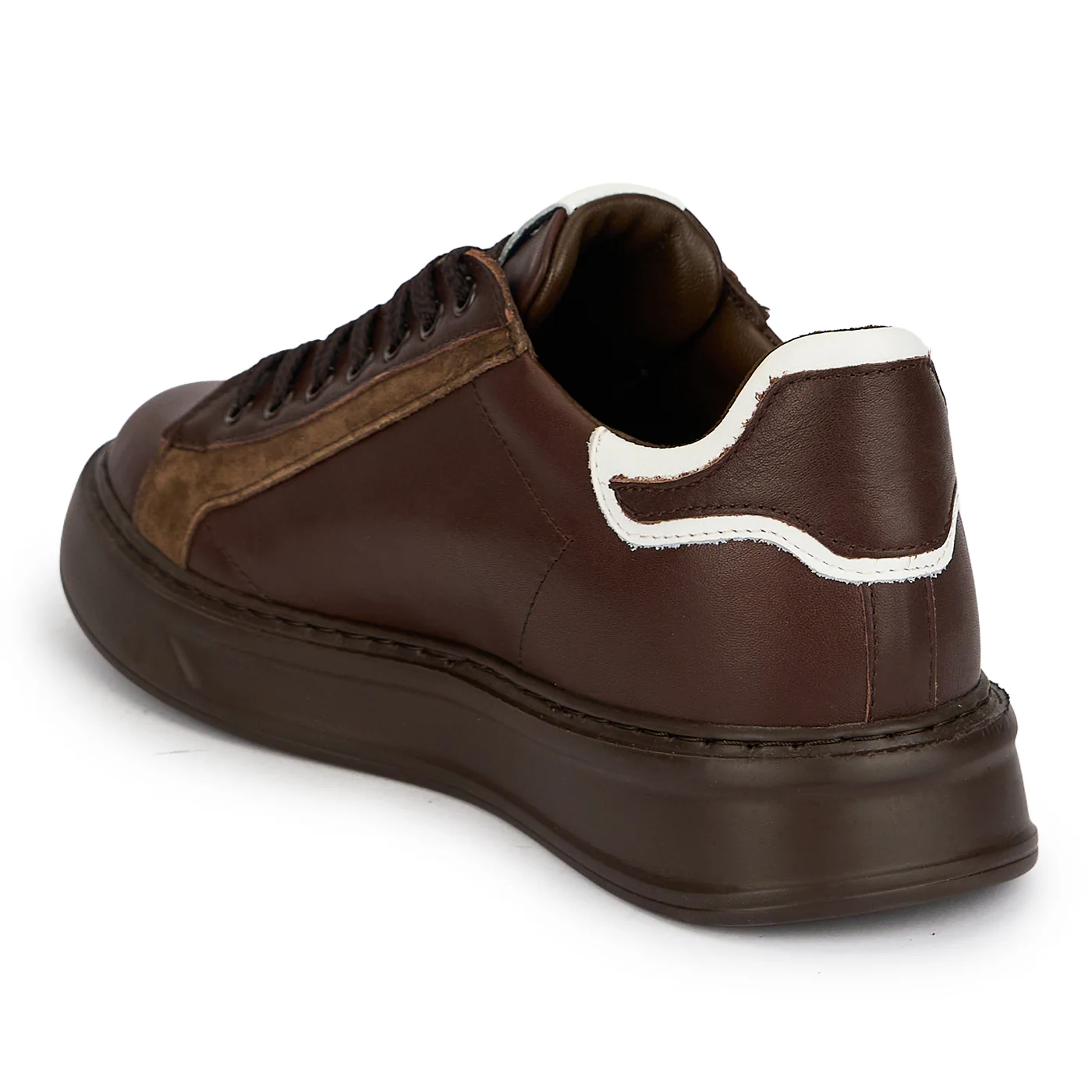 Pantofi casual barbati din piele naturală maro 20144 - Image 2