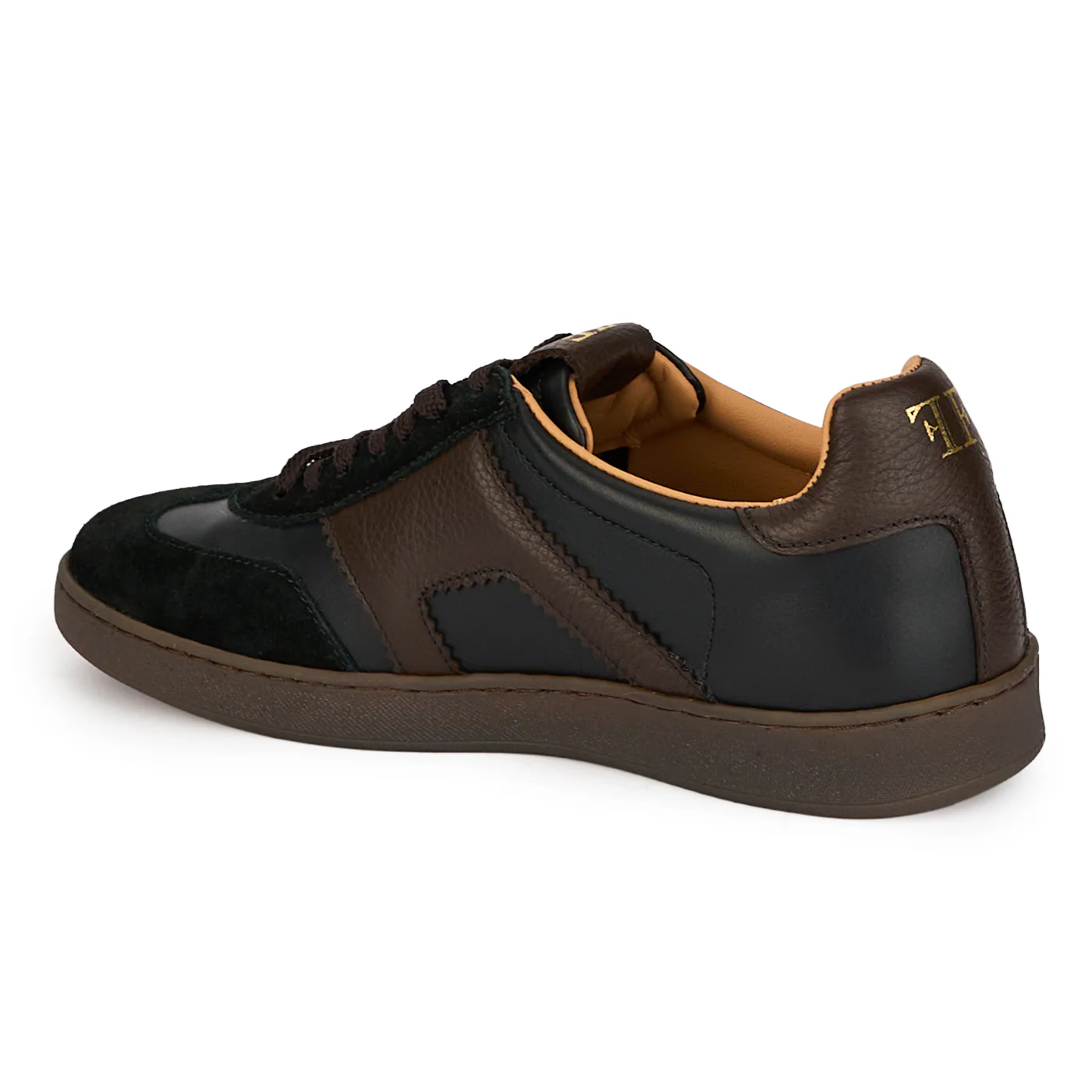 Pantofi casual barbati din piele naturala neagra 7894 - Image 2