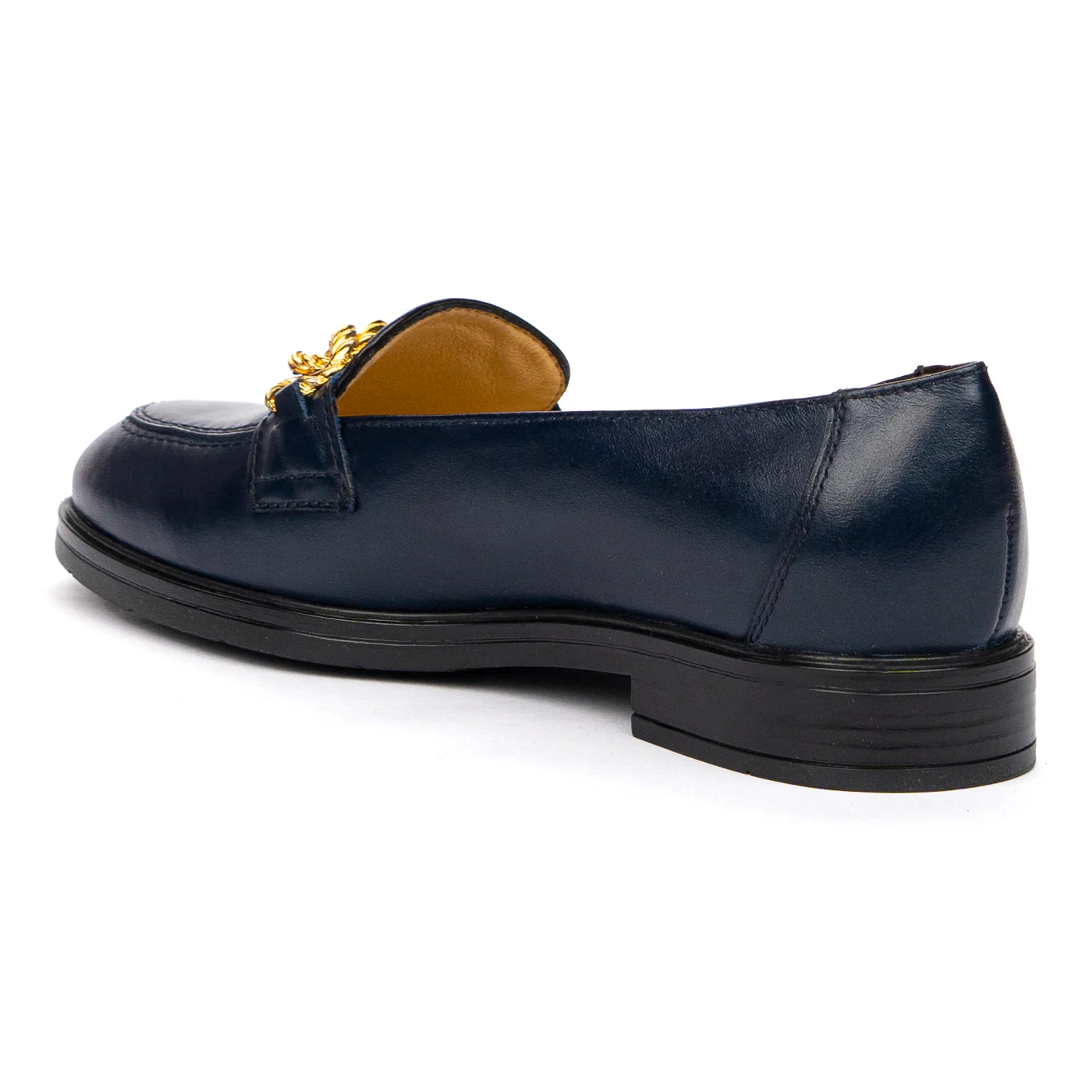 Pantofi Casual Dama Bleumarin din Piele Naturala 8543 - Image 3