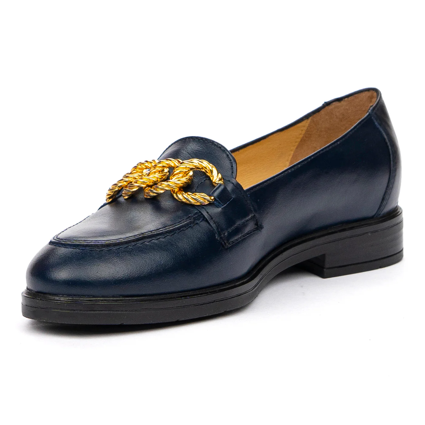 Pantofi Casual Dama Bleumarin din Piele Naturala 8543 - Image 4