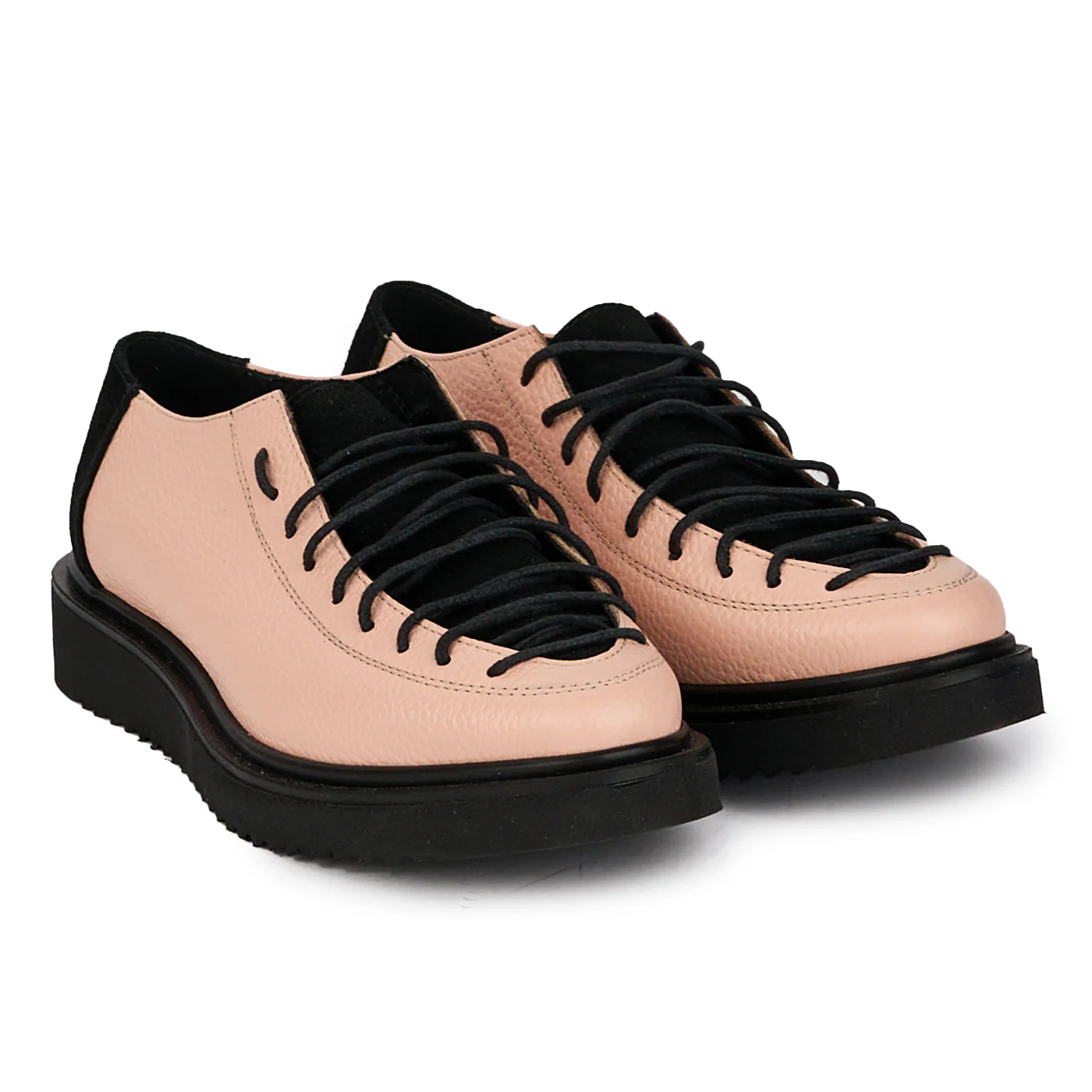 Pantofi casual dama din piele naturala roz 18330 - Image 4
