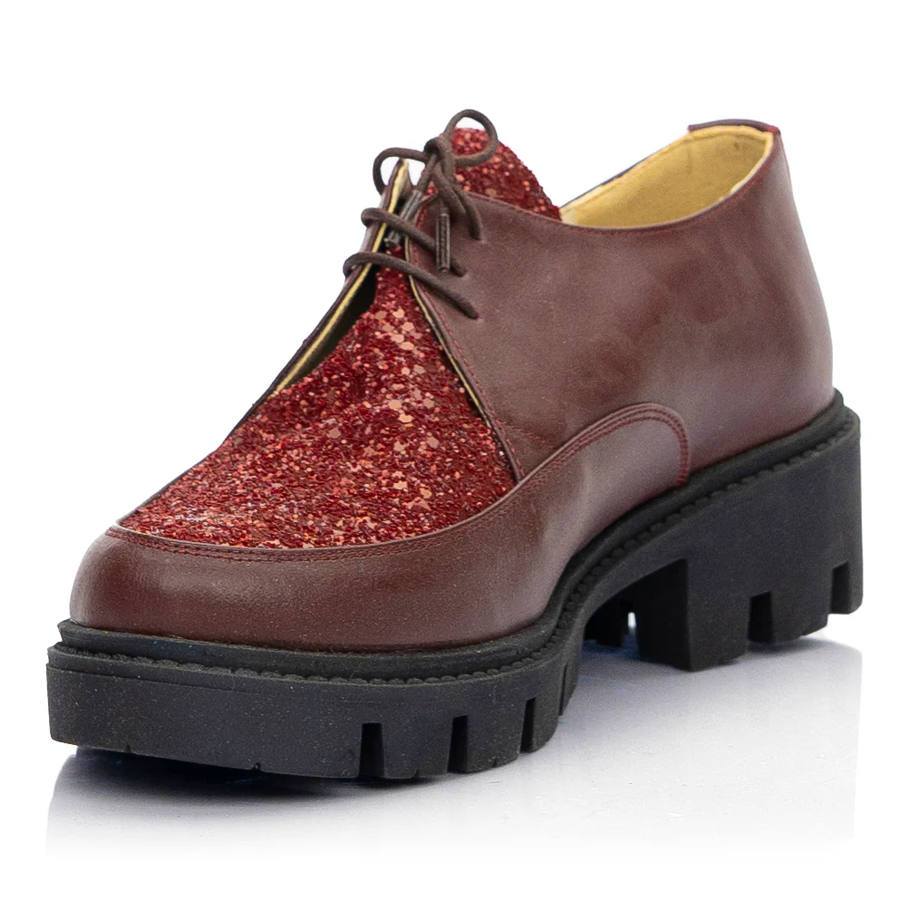 Pantofi casual dama din piele naturala 8429 - Image 4