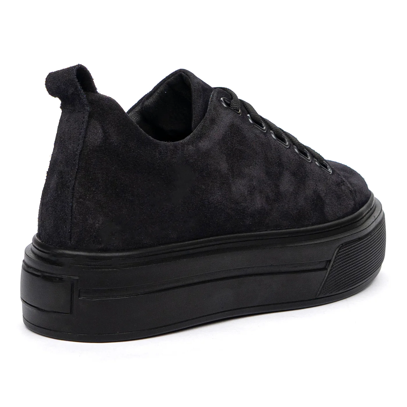 Pantofi casual dama din piele naturala bleumarin 8561 - Image 2