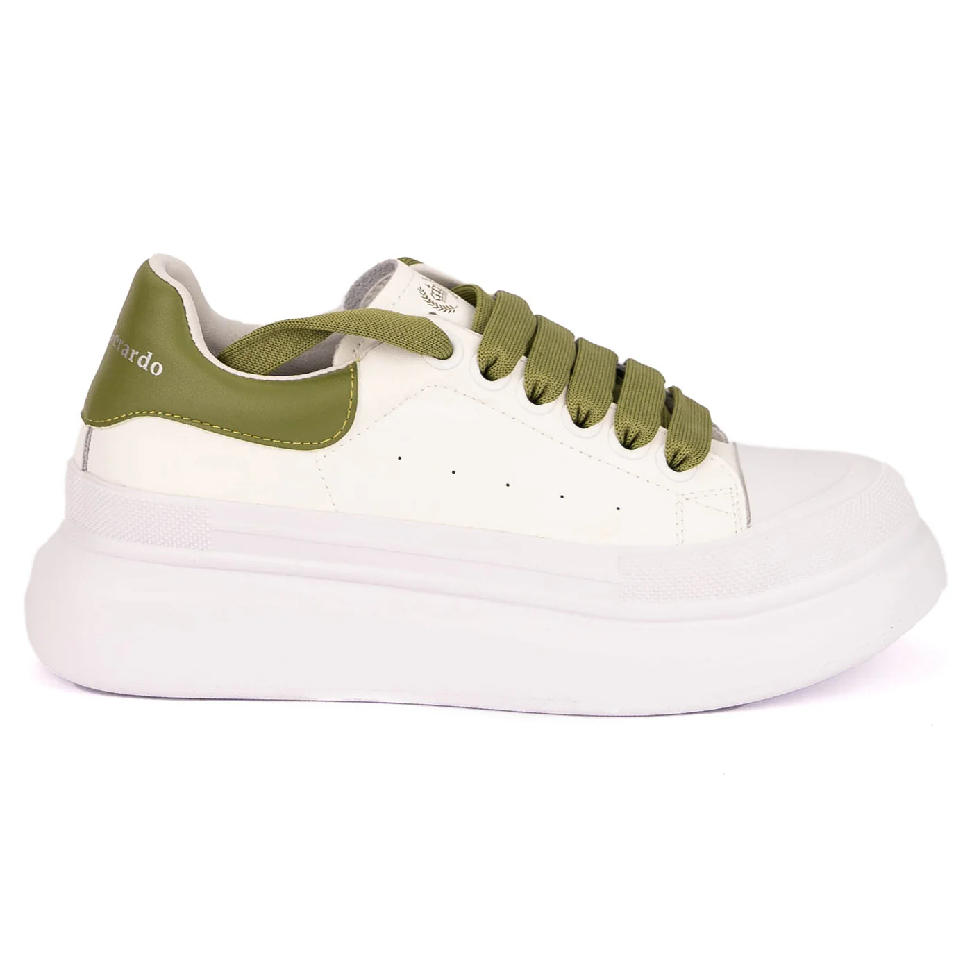 Pantofi casual dama din piele naturala alba 18793