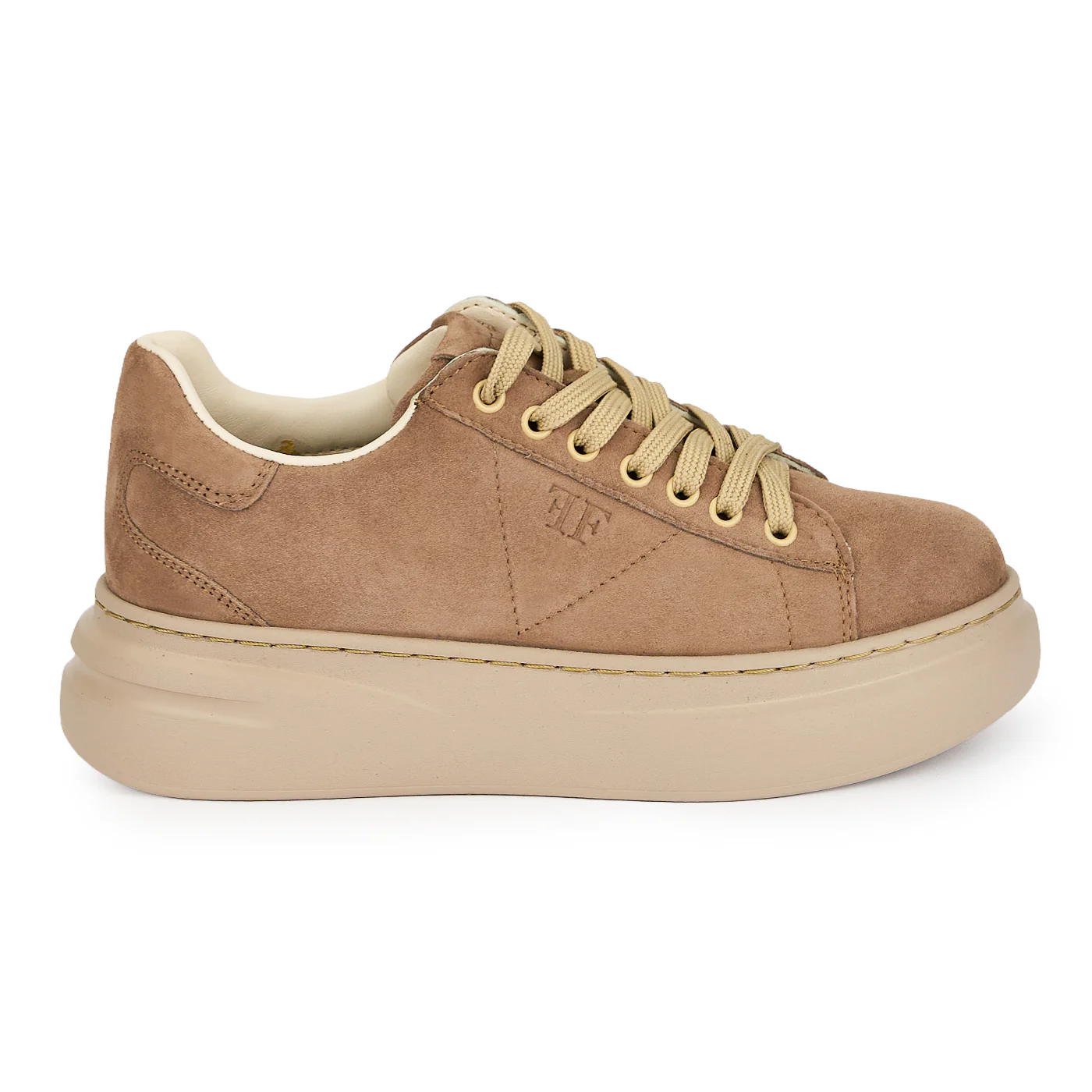 Pantofi casual dama din piele naturala bej 19932