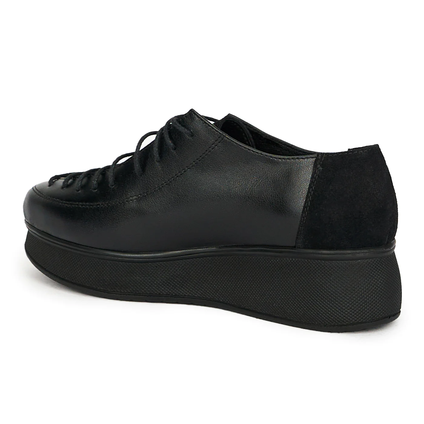 Pantofi casual dama din piele naturala cu siret 17807 - Image 2