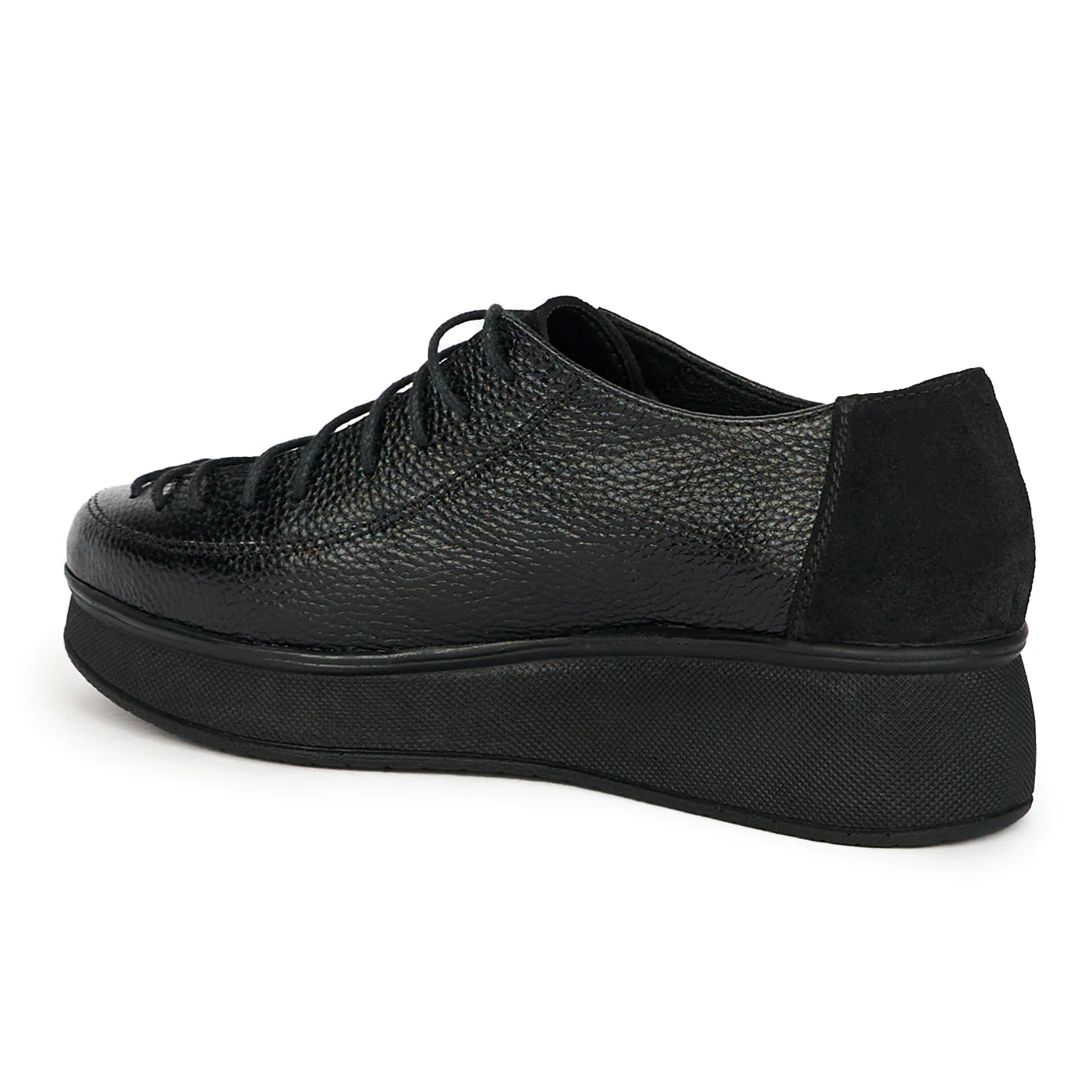 Pantofi casual dama din piele naturala cu siret 17808 - Image 2