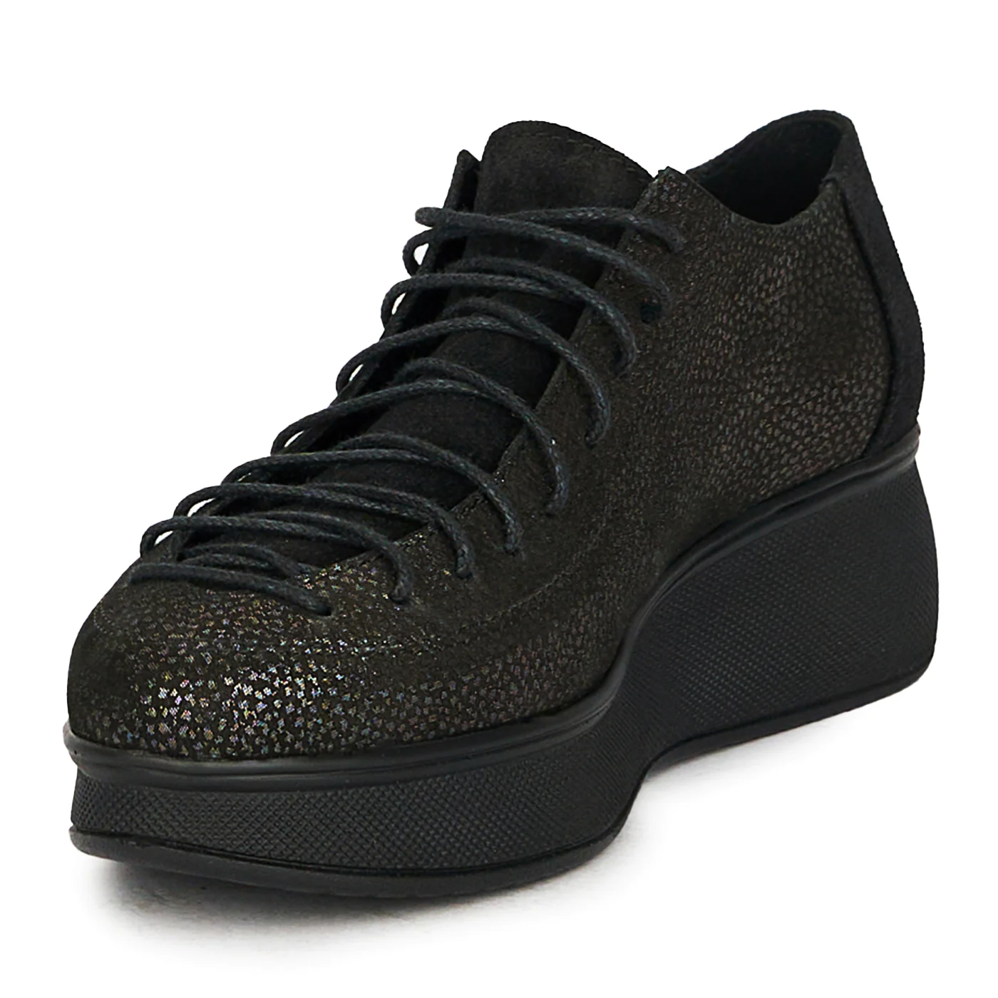 Pantofi casual dama din piele naturala cu siret 17813 - Image 3
