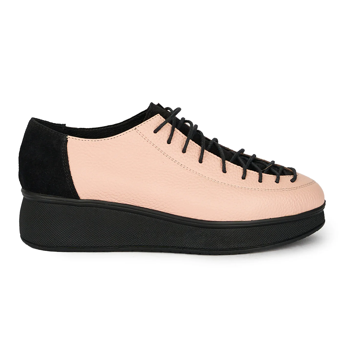 Pantofi casual dama din piele naturala cu siret 17815