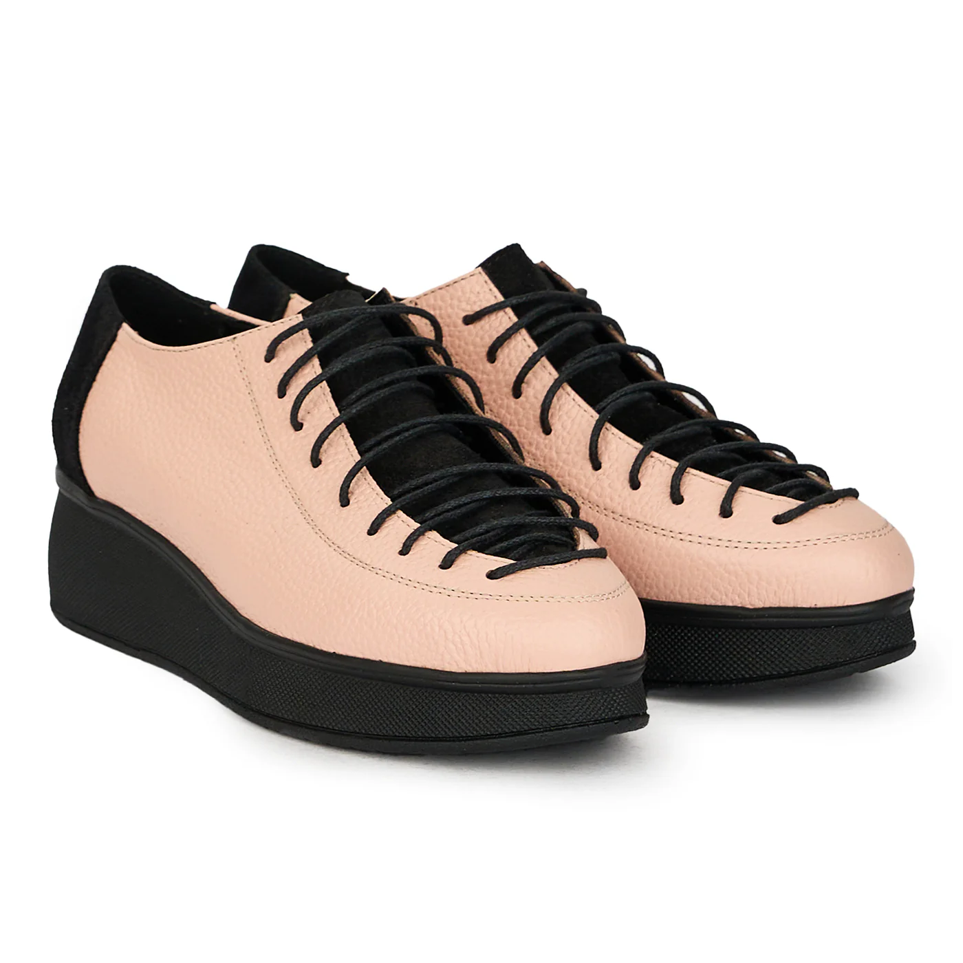 Pantofi casual dama din piele naturala cu siret 17815 - Image 4