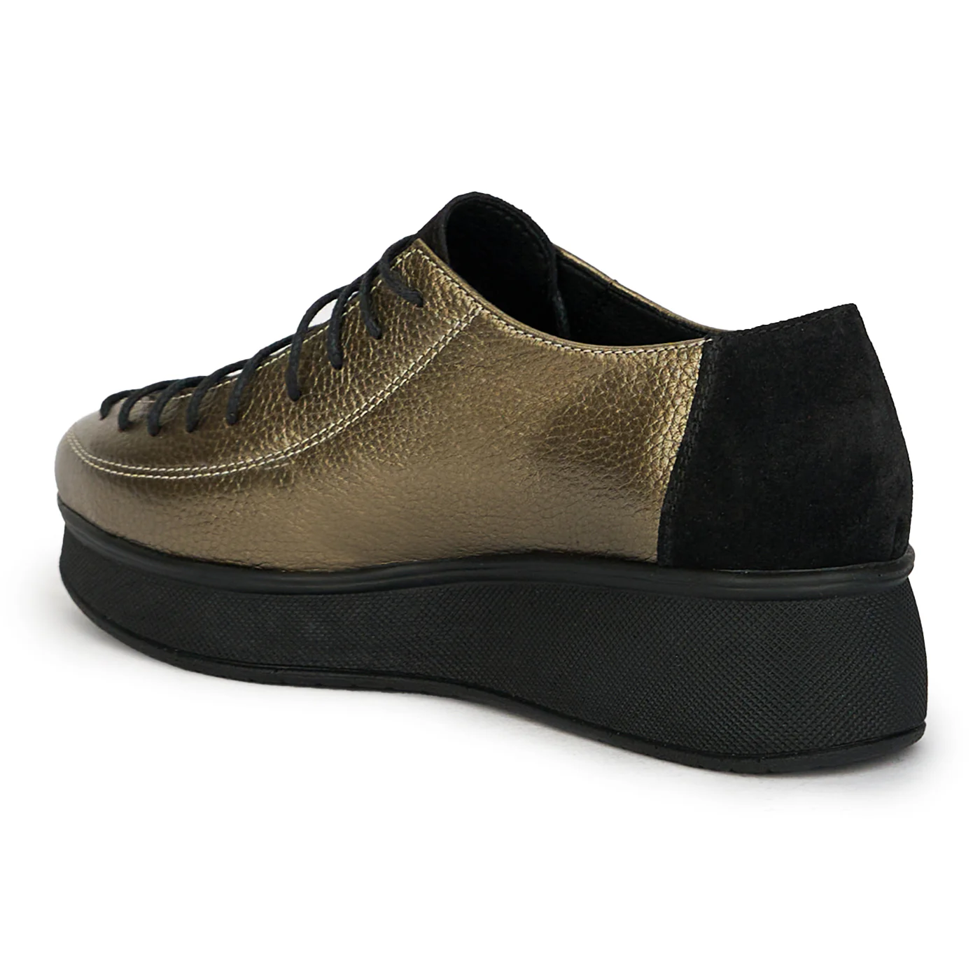 Pantofi casual dama din piele naturala cu siret 17816 - Image 2