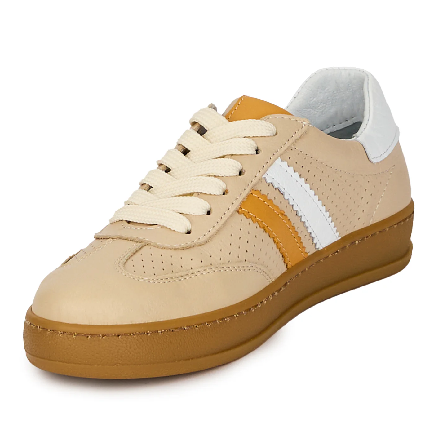 Pantofi casual dama din piele naturala cu siret 17917 - Image 3