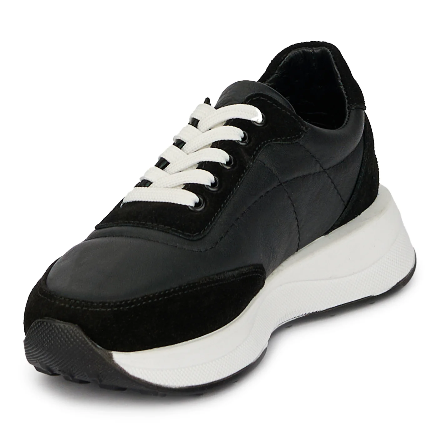Pantofi casual dama din piele naturala cu siret 17918 - Image 3