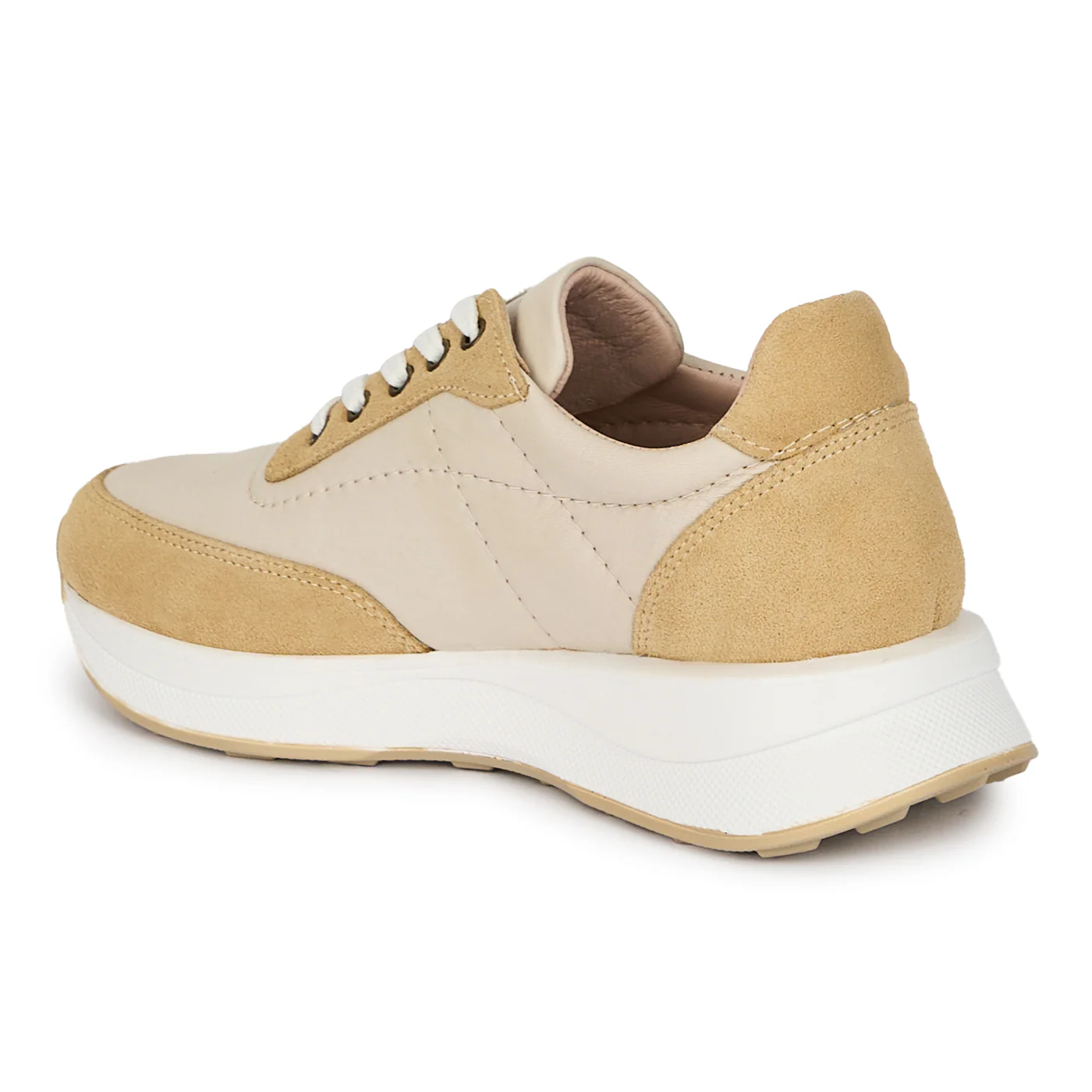 Pantofi casual dama din piele naturala cu siret 17920 - Image 2