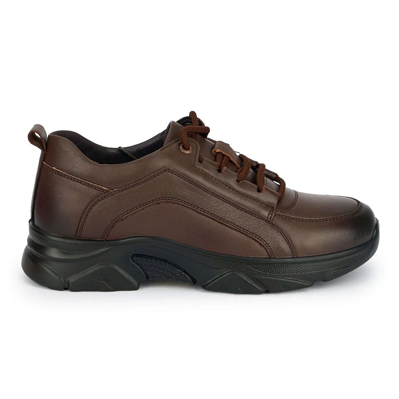 Pantofi casual dama din piele naturala maro 19244