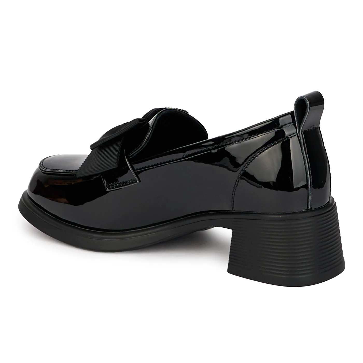 Pantofi casual dama din piele naturala neagra 17999 - Image 2