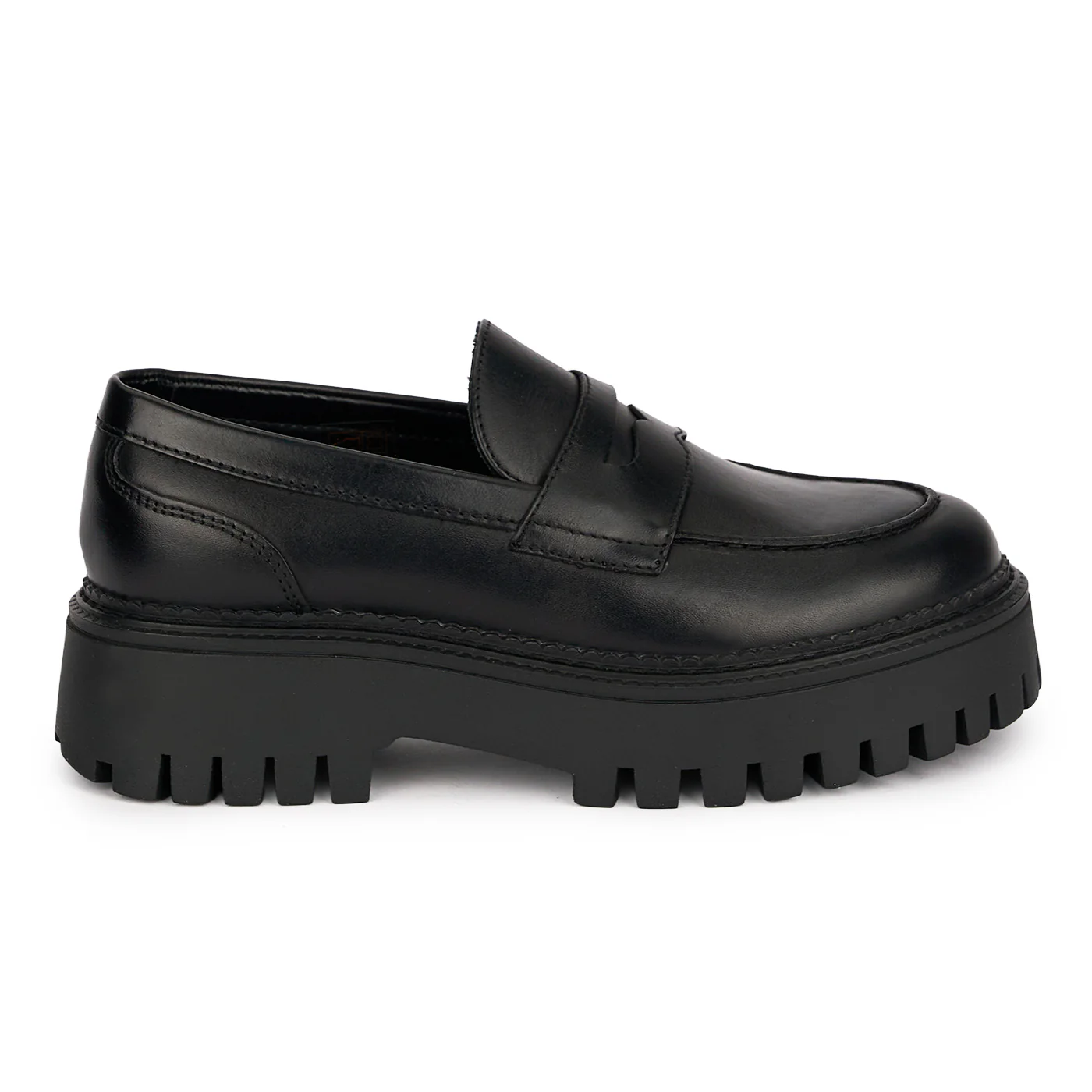 Pantofi casual dama din piele naturala neagra 18819
