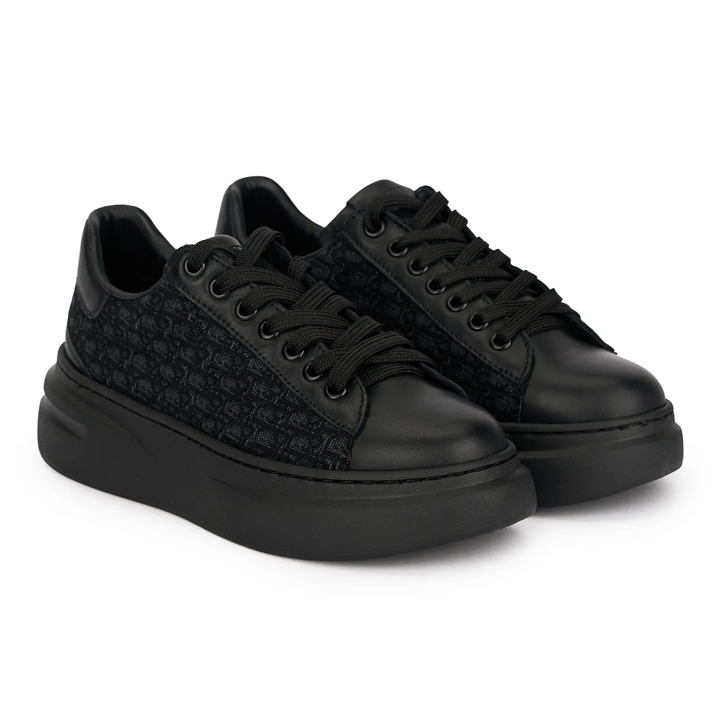 Pantofi casual dama din piele naturala neagra 18821 - Image 4