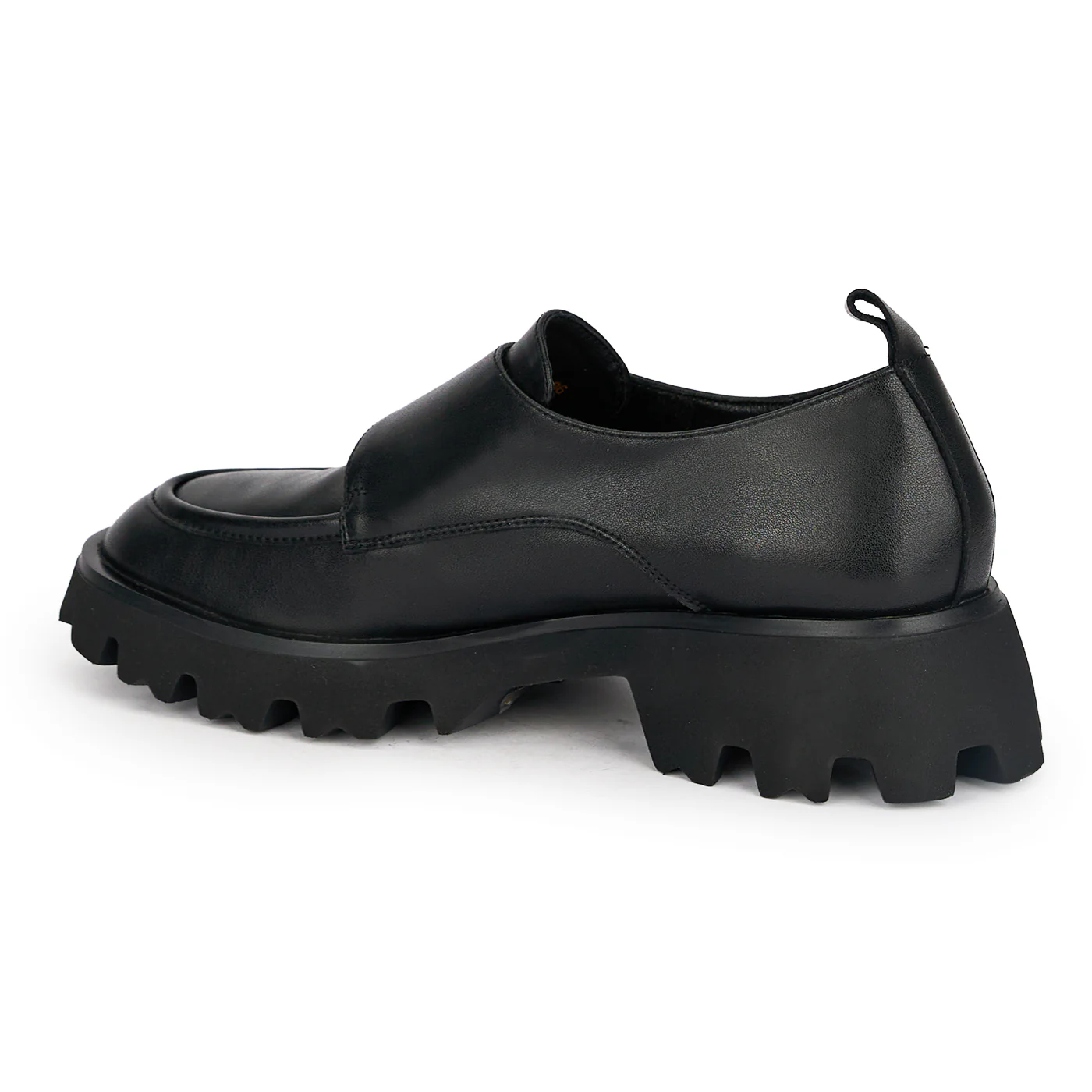 Pantofi casual dama din piele naturala neagra 18897 - Image 2