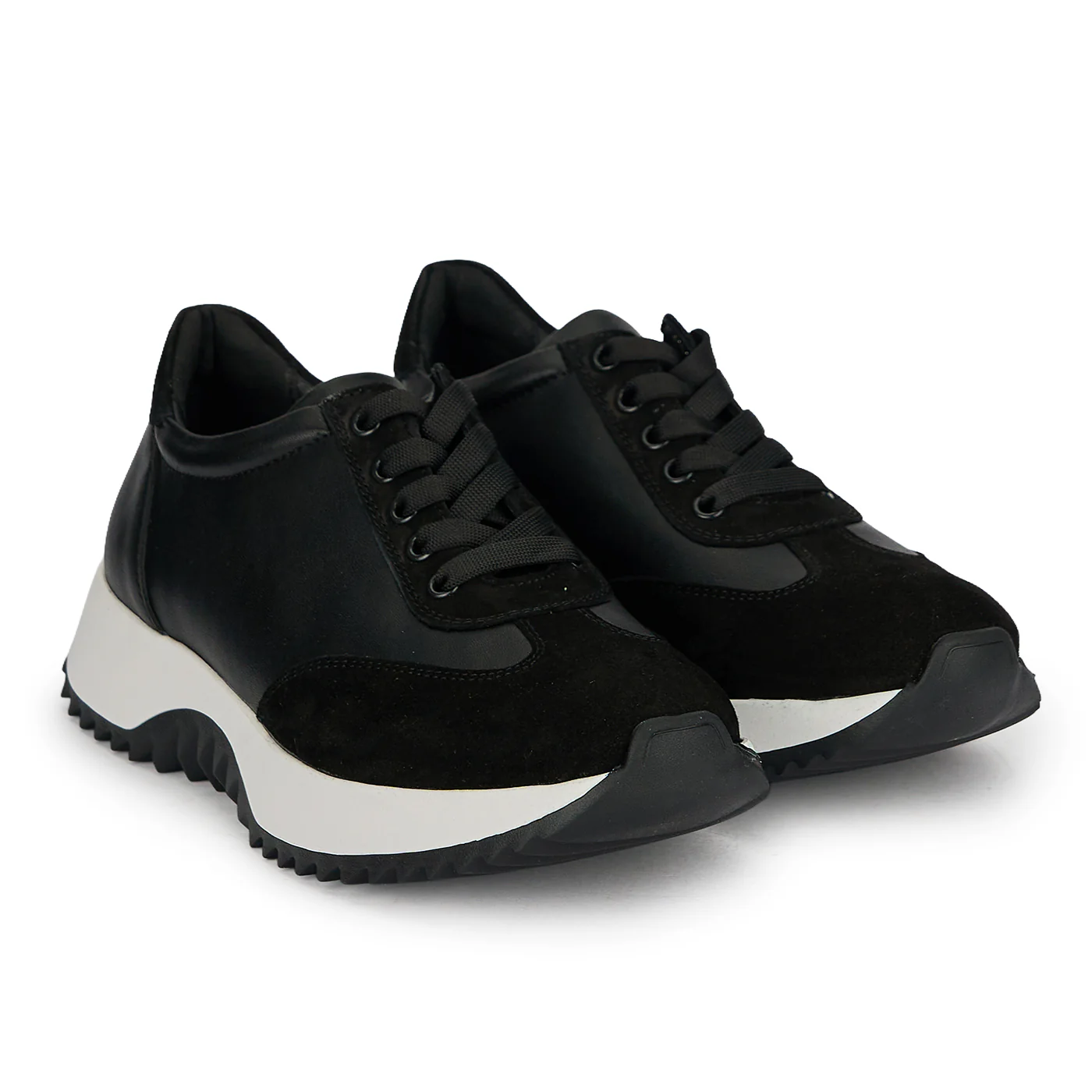 Pantofi dama din piele naturala neagra 19499 - Image 4