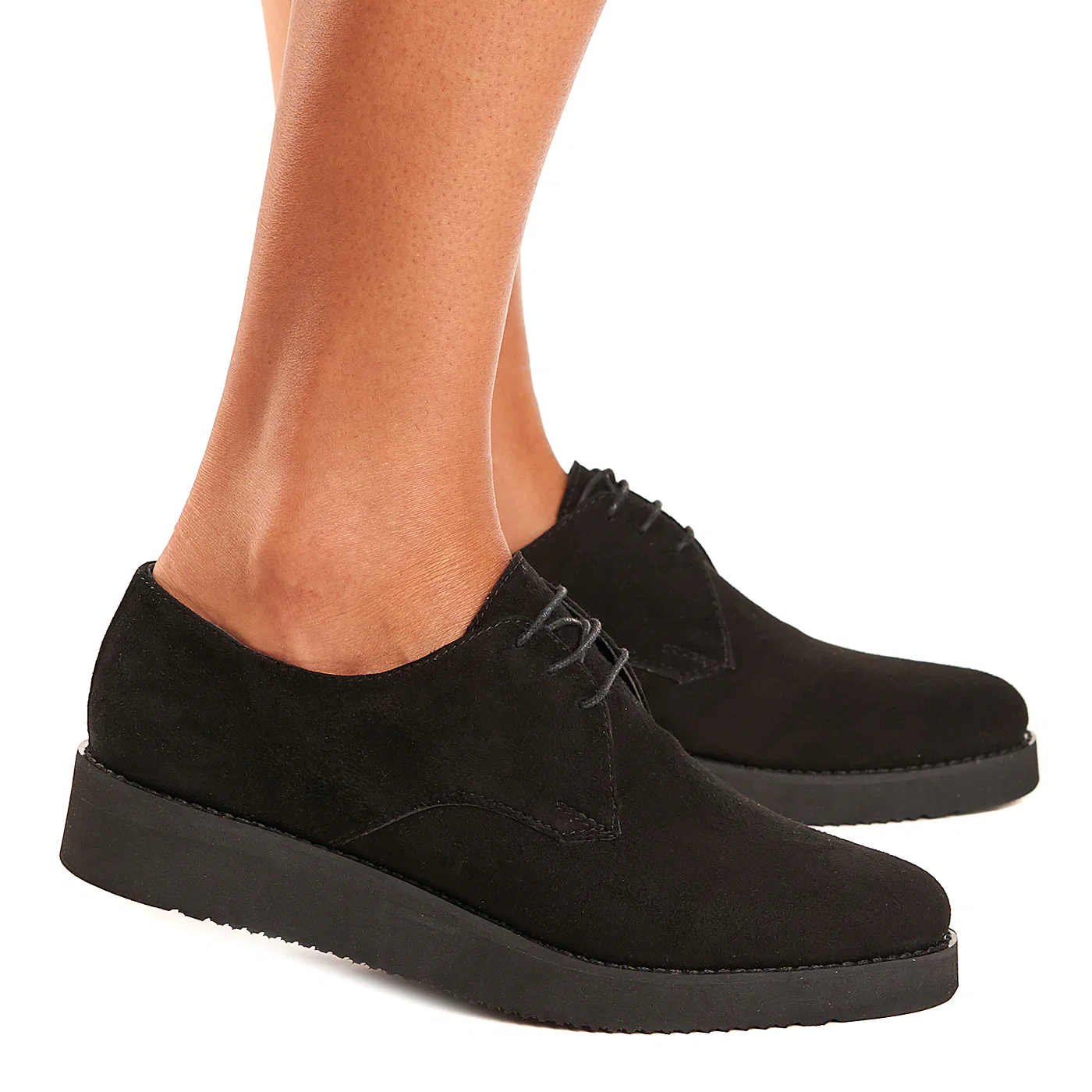 Pantofi Casual Dama Piele Negri 1545