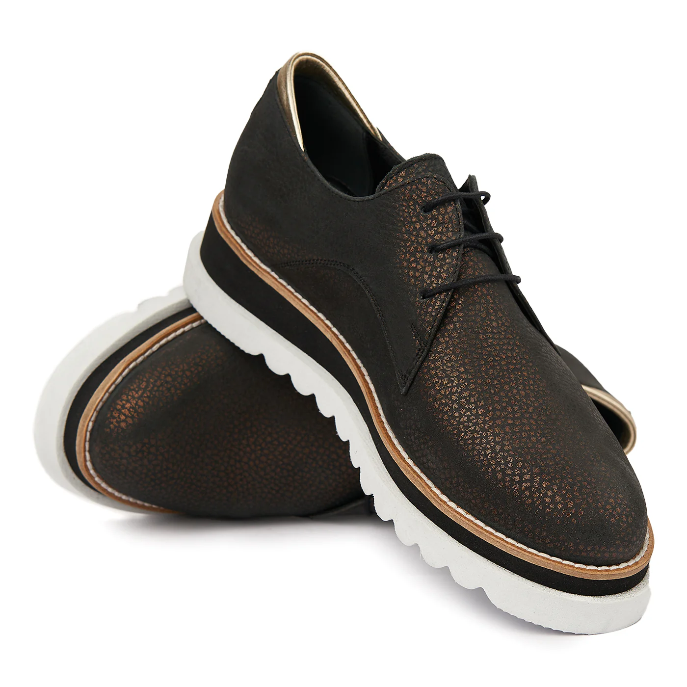 Pantofi Casual din Piele Naturala cu talpa usoara 1852 - Image 4
