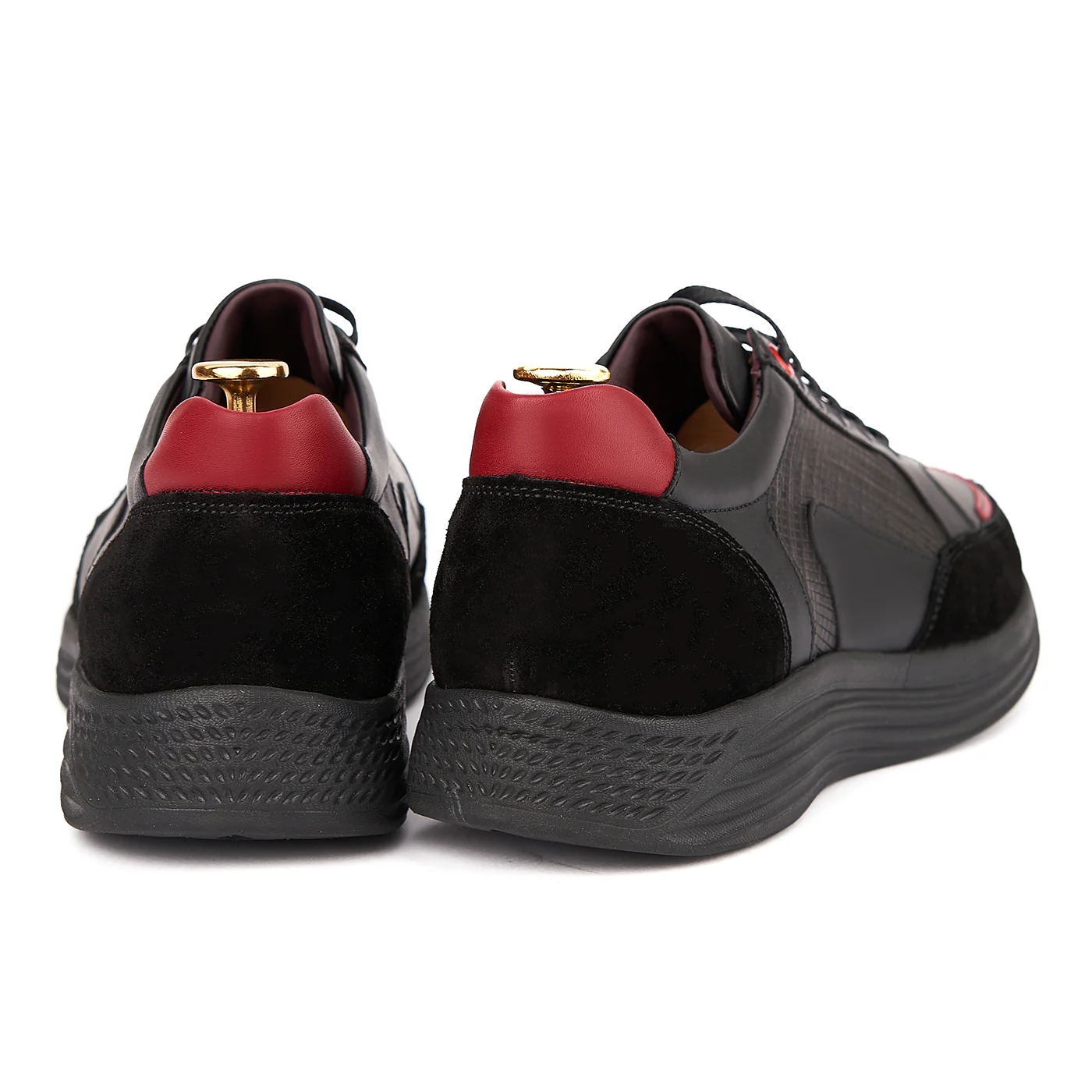 Pantofi Casual Negri Barbati din Piele Naturala 1057 - Image 2